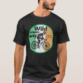 T-shirt wild Atlantic Way - vélo cadeaux d'essai irlandais (Devant)