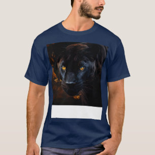 T-shirt Wild Big Cat Wildlife A I Generated Art