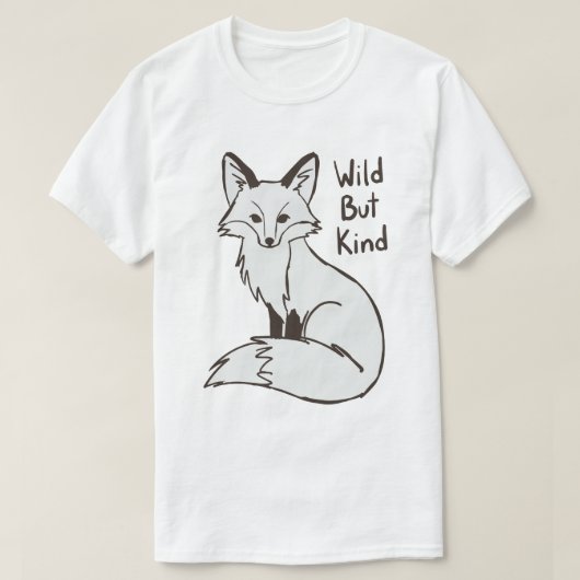 T-shirt Wild But Kind (Design devant)