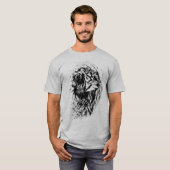 T-shirt Wild Cat Homme (Devant entier)