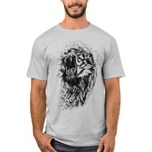 T-shirt Wild Cat Homme