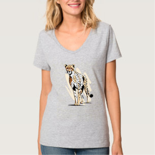 T-shirt Wild Cheetah Design