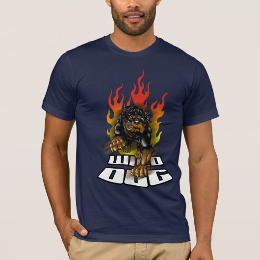 T-shirt Wild dog (Devant)