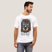 T-shirt Wild Dog Head (Devant entier)