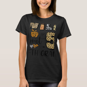 T-shirt Wild Environ 5E Année Retour À L'École Étudiant