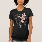 T-shirt Wild Flower-Floral-Cute (Devant)