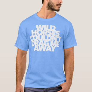 T-shirt WILD HORSES music magic soul venin seventies vibe