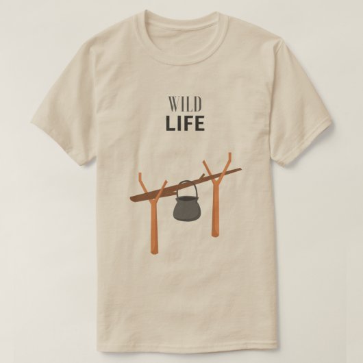 T-shirt Wild Life (Design devant)