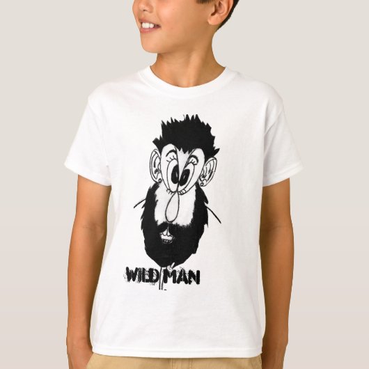 T-SHIRT WILD MAN (Devant)