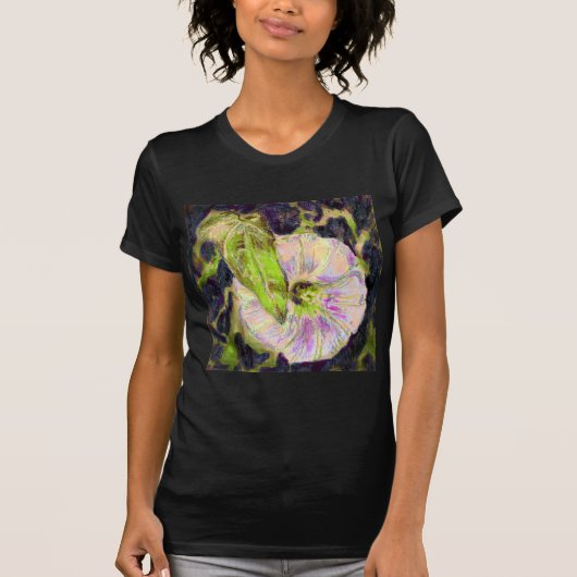 T-shirt Wild Morning Glory par Alexandra Cook (Devant)
