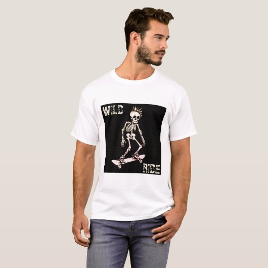 T-SHIRT 'WILD RIDE' (Devant entier)