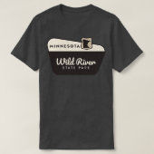T-shirt Wild River State Park Minnesota Affiche de bienven (Design devant)