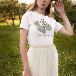 T-shirt Wild Safari Giraffe Animal femme