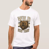 T-shirt " Wild Stay True" (Devant)