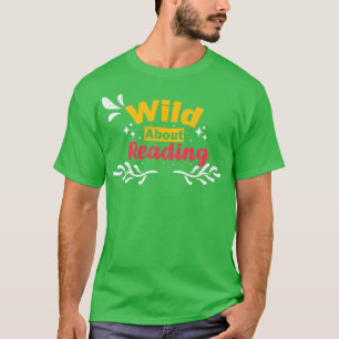 T-shirt Wild Sur La Lecture Avec Cardiologie Livres Et Bo
