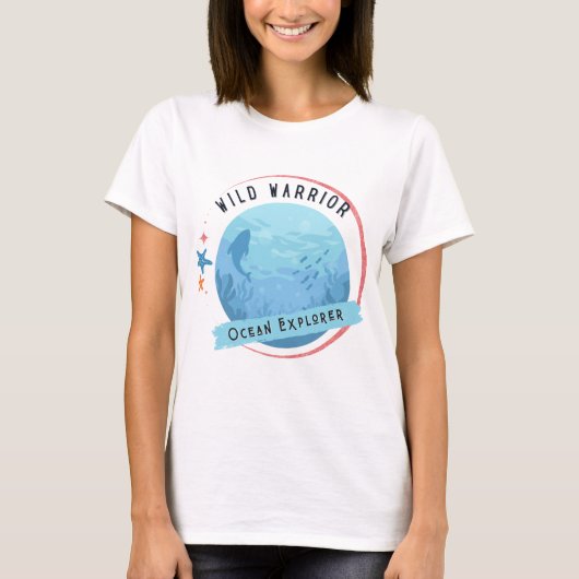 T-shirt Wild Warrior Ocean Explorer (Devant)