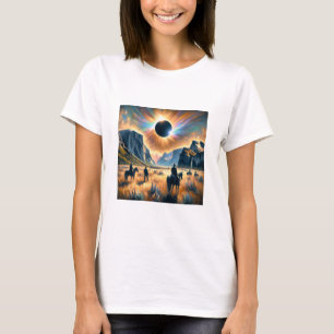 T-shirt Wild West Wonder : Eclipse Tee pour femmes