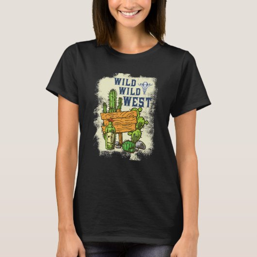 T-shirt Wild Wild West Southern Wild Western (Devant)