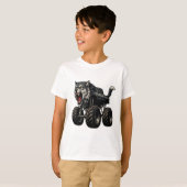 T-shirt Wild Wolf Monster Truck (Devant entier)