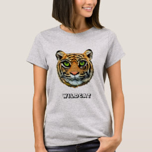 T-shirt Wildcat & Calligraphy