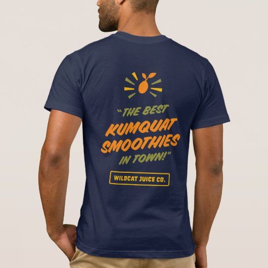 T-shirt Wildcat Juice Company (Dos)