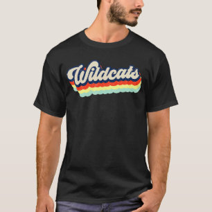 T-shirt Wildcats Retro School Sports Ventilateur Team Spir