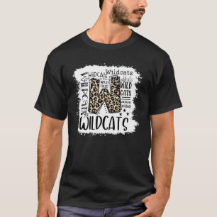 T-shirt Wildcats School Sports Ventilateur Team Spirit Mas