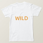 T-shirt Wilde Wolf | Tee (Design achterkant)