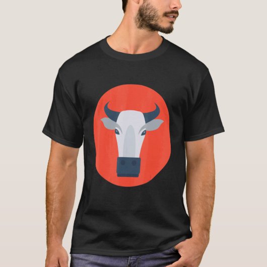 T-shirt Wildebeests Are My Spirit Animal Fun Wildebeest 2 (Devant)