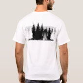 T-shirt Wilderness avec Forest Man (Dos)