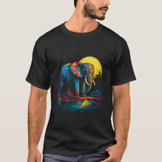 T-shirt Wilderness des éléphants