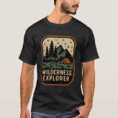 T-shirt Wilderness Explorer (Devant)