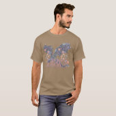 T-shirt Wildflowers Fantasy Dragon Bookish Reader (Devant entier)