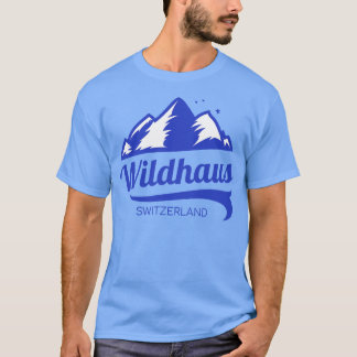 T-shirt Wildhaus ski Suisse