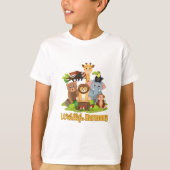 T-shirt Wildlife Harmony for animal lover (Devant)