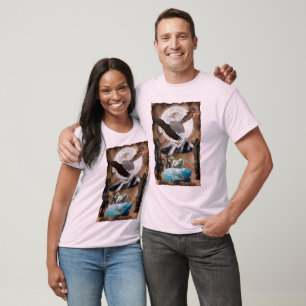 T-shirt Wildlife & Native American Spirit Art