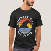 T-shirt Wildwood Crest New Jersey Nj Beach Vacances Souven (Devant)