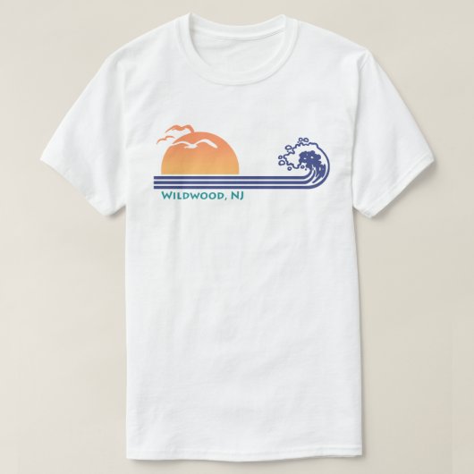 T-shirt Wildwood NJ (Design devant)