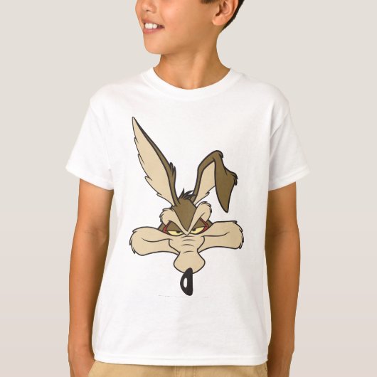 T-shirt Wile E. Coyote Agréable Tir À La Tête (Devant)
