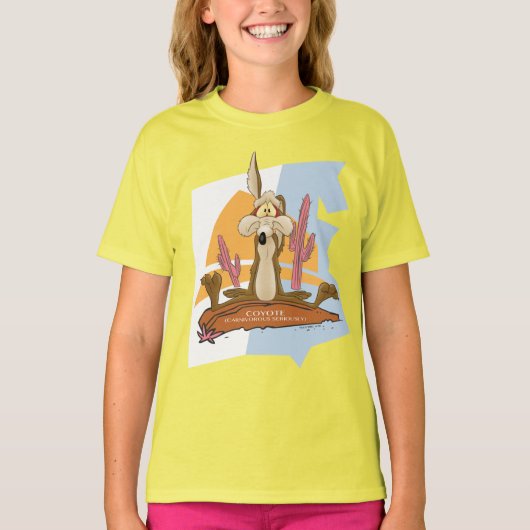 T-shirt WILE E. COYOTE™ (Carnivore Sérieusement) (Devant)