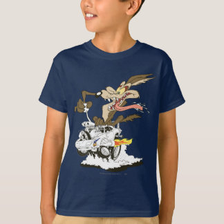 T-shirt Wile E. Coyote Crazy Glace