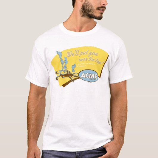 T-shirt WILE E. COYOTE™ et ROAD RUNNER™ viennent (Devant)