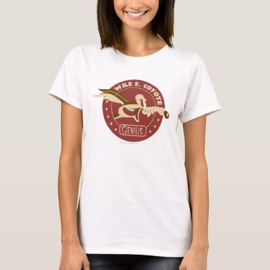T-shirt Wile E. Coyote Genius (Devant)