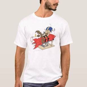 T-shirt Wile E. Coyote lance Red Rocket