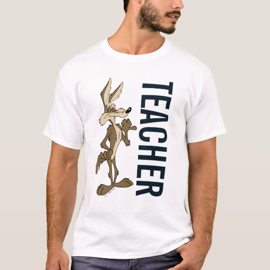 T-shirt WILE E. COYOTE™ Professeur (Devant)