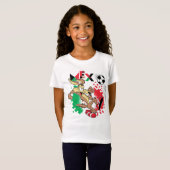 T-Shirt WILE E. COYOTE™ Team Mexico Soccer Graphic (Devant entier)