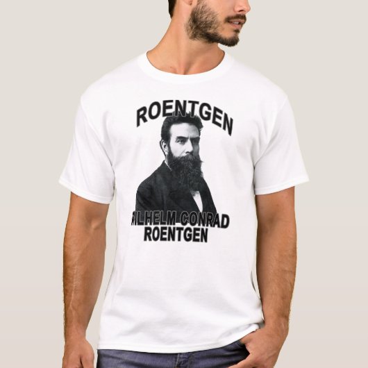T-shirt Wilhelm Conrad Roentgen.png (Devant)