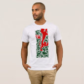 T-shirt Will Bradley Heraldic Lion (Devant entier)