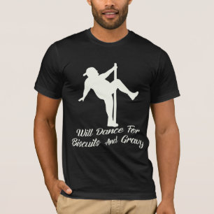T-shirt Will Danse Pour Biscuits & Gravité #