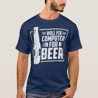 T-shirt Will Fi Computer pour le programmeur de support te